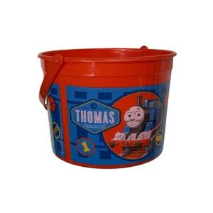 DesignWare Thomas & Friends themed red candy bucket pail in great condition!